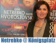 Ganz München freut sich auf Anna: Anna Netrebko kommt mit Bariton Dimitri Hvorostovsky zum Klassik Open Air am 10.07.2009 auf den Königplatz. Video (Foto. MartiN Schmitz)